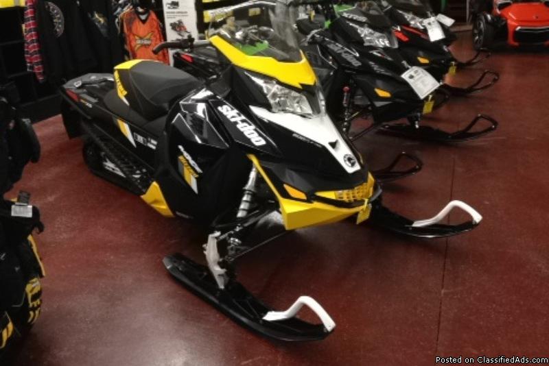 $156 a month! NEW 2016 Ski-Doo MXZ Blizzard 900 ACE Snowmobile #1755s NOW ONLY...