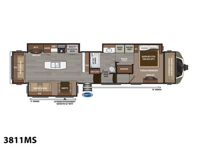 2017 Keystone Rv Montana 3811MS