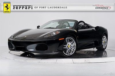 2008 Ferrari 430 F430 Spider F1 port Exhaust Carboceramic Carbon Fiber Daytona Electric iPod Shields HiFi Sound