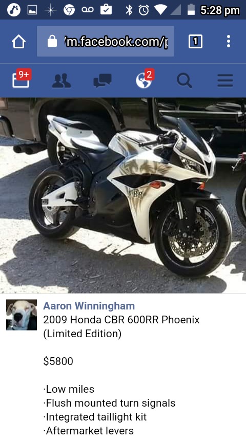 2009 Honda CBR 600RR