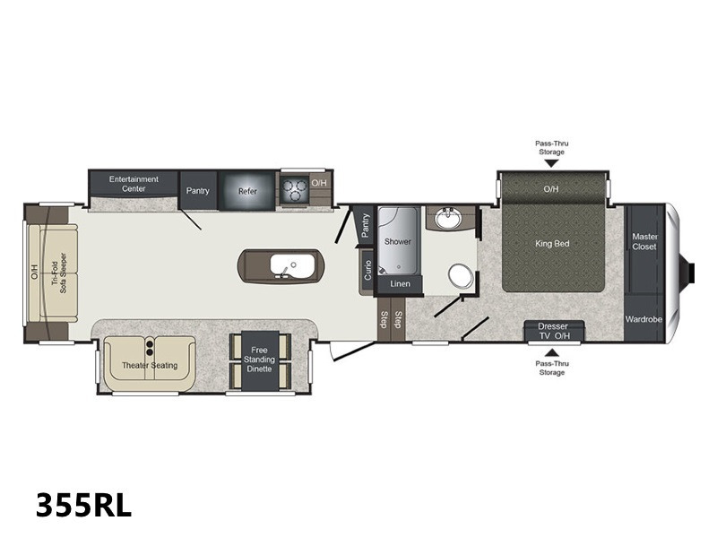 2017 Keystone Rv Laredo Fifth Wheels 355RL