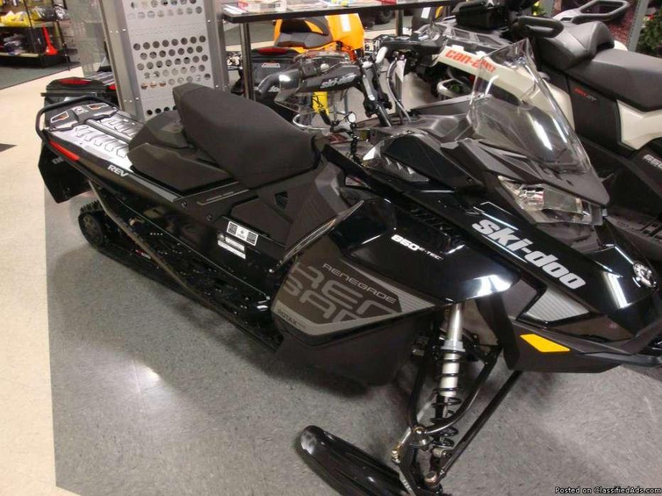 ONLY $139 A MONTH! NEW 2016 Ski-Doo Renegade Adrenaline 900 ACE Snowmobile...