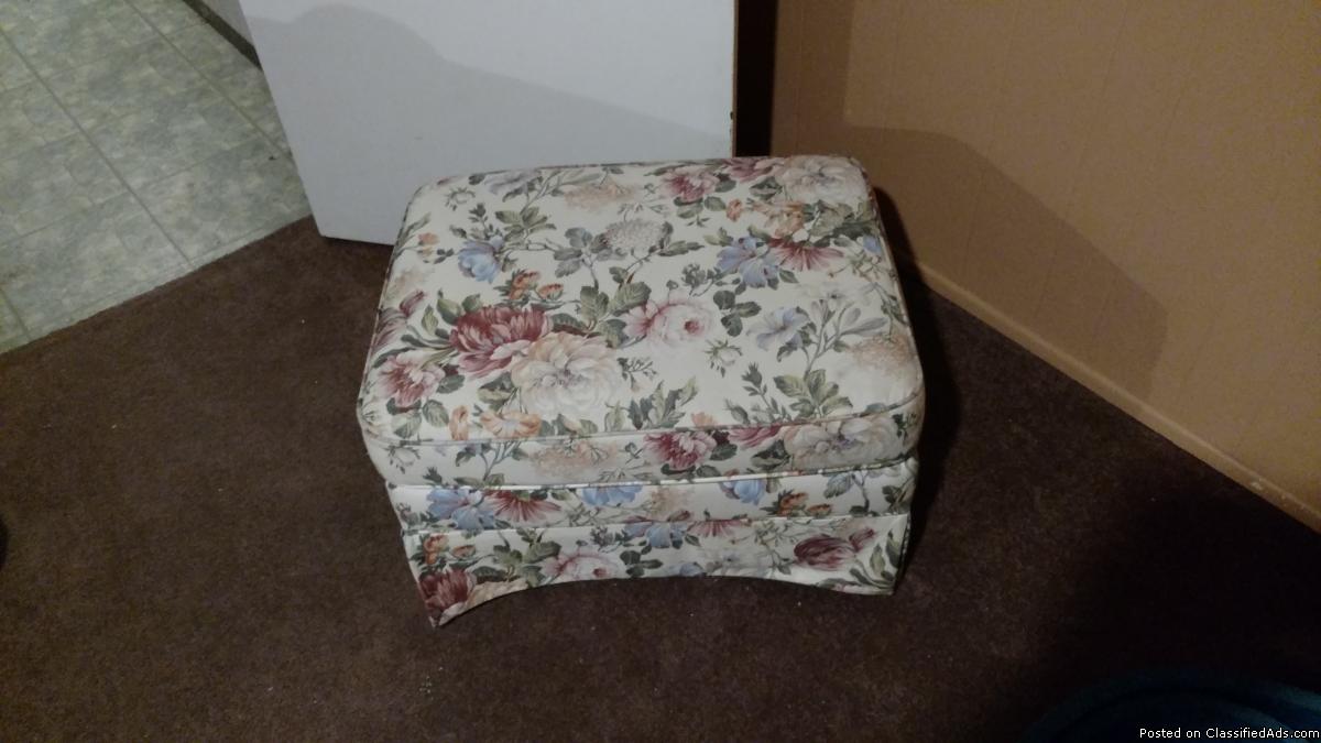 Floral Footstool, 0