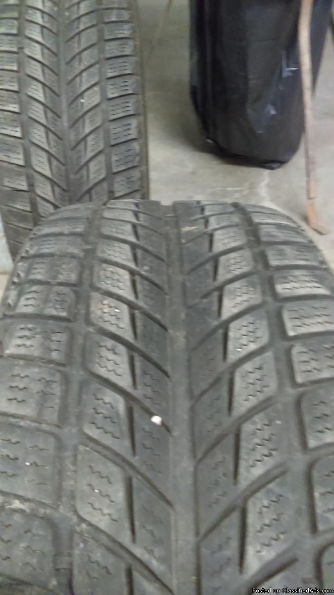 235 45 17 used winter tires, 1