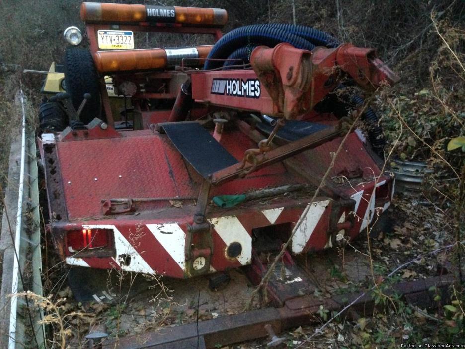 Holmes Tow Truck Body, 1