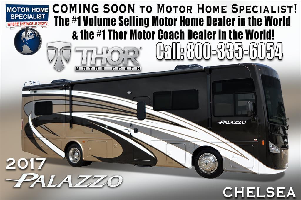 2017  Thor Motor Coach  Palazzo 36.3 Bath & 1/2 Diesel Pusher RV