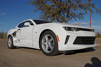 2017 Chevrolet Camaro LT Coupe 2-Door 2017 Chevrolet Camaro 1LT Coupe, Wrecked And Rebuildable!