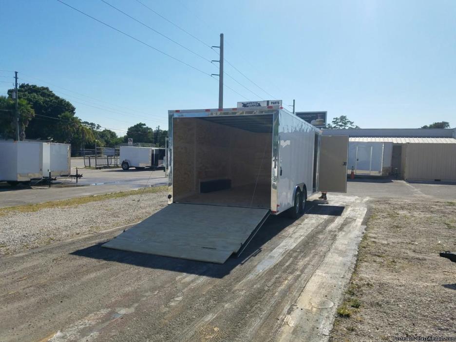 8.5 x 2o Enclosed Trailers with 5 K Axels