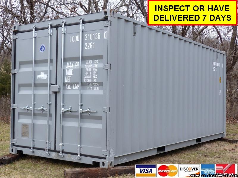 Storage Shipping Container | Conex Box | ICDU210136-0, 0