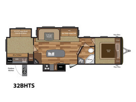 2015 Keystone Rv Hideout 32BHTS