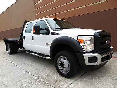 2014 Ford F-450 XL CrewCab 11 ft FlatBed DRW 6.7L DIESEL ONE OWNER 2014 Ford F-450 XL Crew Cab 11 ft FlatBed DRW 6.7L DIESEL Texan One Owner CLEAN!