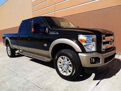 2013 Ford F-350 KING RANCH CrewCab 4X4 6.7L DIESEL Loaded CLEAN!!! 2013 Ford F-350 KING RANCH CrewCab LWB 4X4 6.7L DIESEL Nav Cam Roof TX One Owner