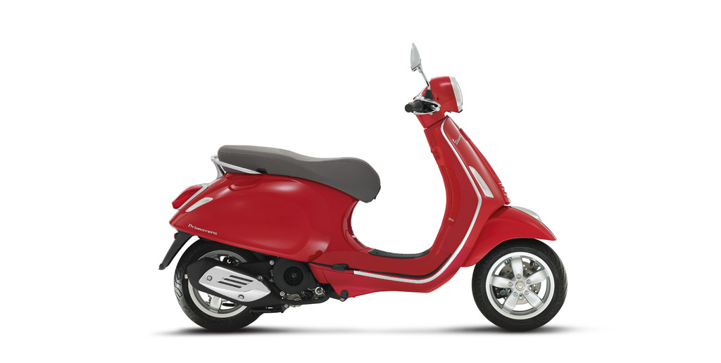 2017 Vespa Primavera 50 Rosso Dragon