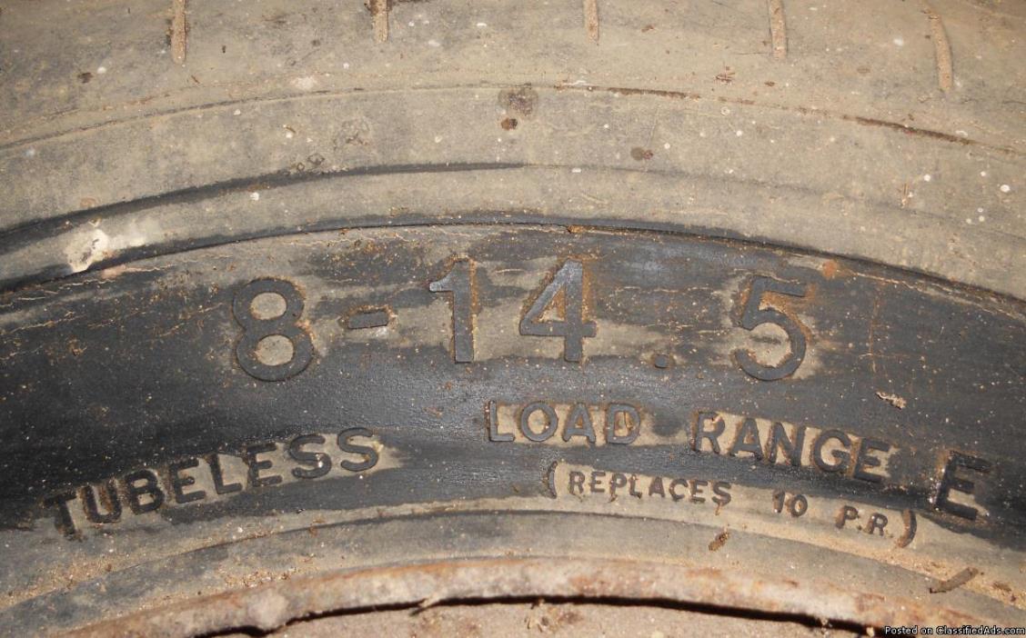Trailer Tires and Rims, 1