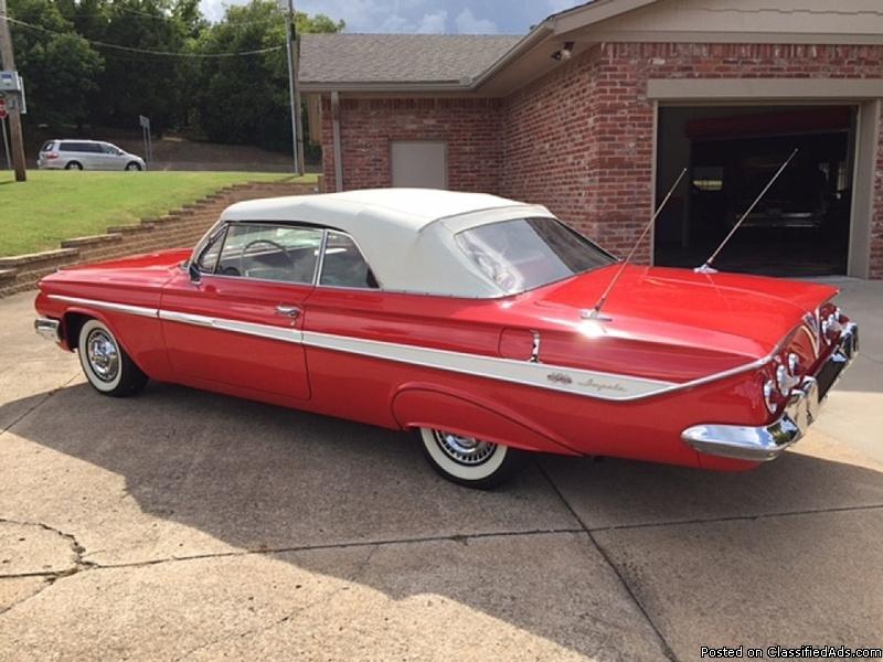 1961 Chevrolet Impala SS Rag-top Convertible For Sale in Bartlesville, Oklahoma...