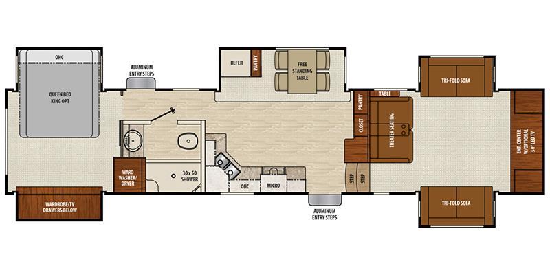 2017 Coachmen Chaparral 370FL