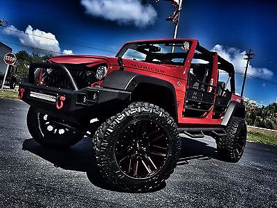 2017 Jeep Wrangler RUBICON*CUSTOM*LIFTED*LEATHER*NAV RUBICON*CUSTOM*LIFTED*LEATHER*410*35