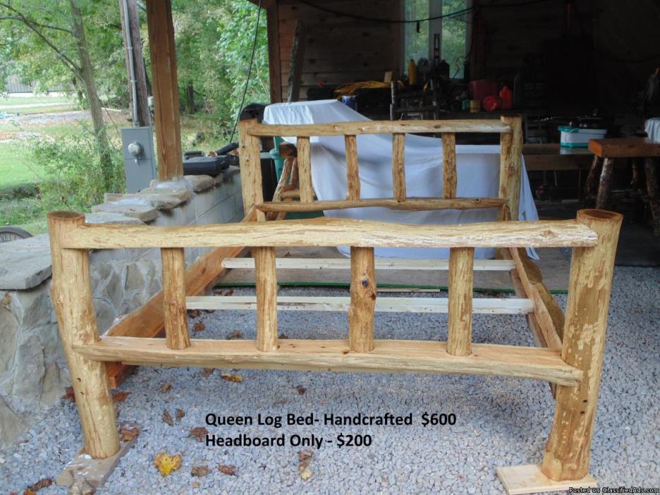 Handcrafted Log Beds, 1
