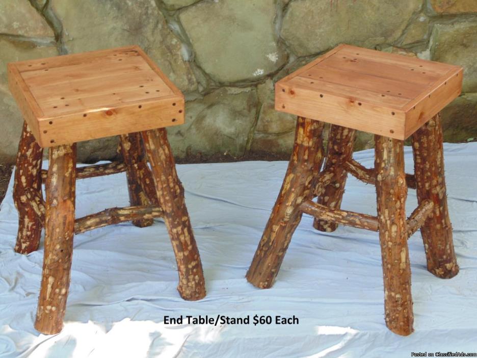 Handcrafted Tables and Stands, 3