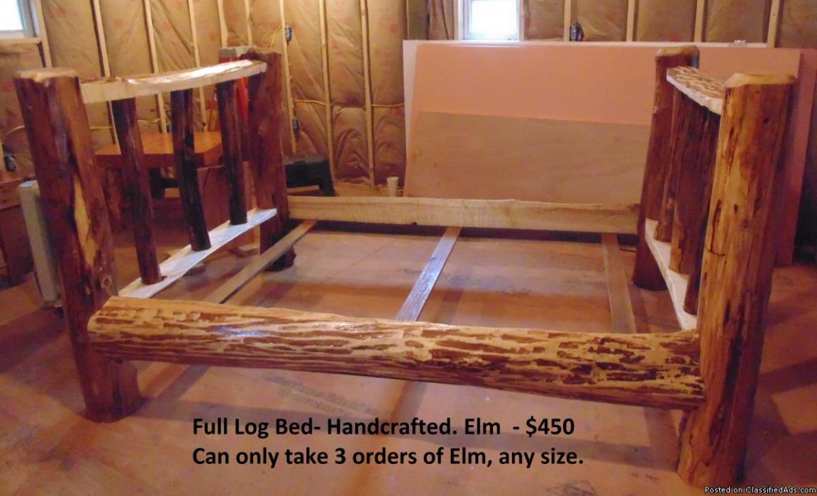 Handcrafted Log Beds, 2