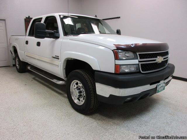 2006 Chevrolet 2500 4wd Diesel Automatic Crew Cab Short Bed
