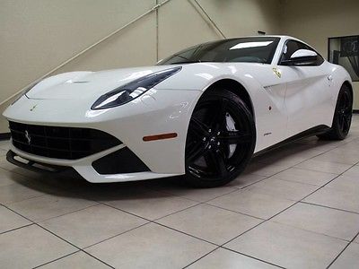 2014 Ferrari Other Base Coupe 2-Door F12 Berlinetta , BIANCO AVUS, CLEAN CARFAX FINANCING AVAILABLE UP TO 144 MONTHS