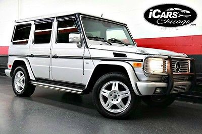 2005 Mercedes-Benz G-Class Base Sport Utility 4-Door 2005 Mercedes Benz G500 1-Owner Only 38,018 Miles Navigation Harman Kardon WoW!!