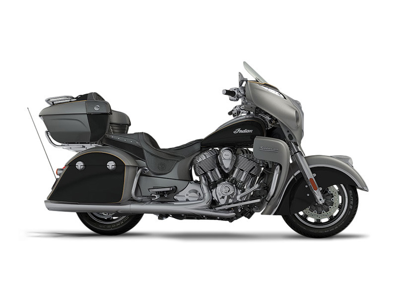 2017 Indian Roadmaster Steel Gray Over Thunder Black