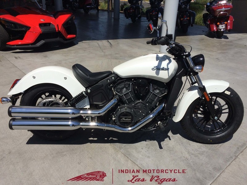 2017 Indian Scout Sixty Pearl White