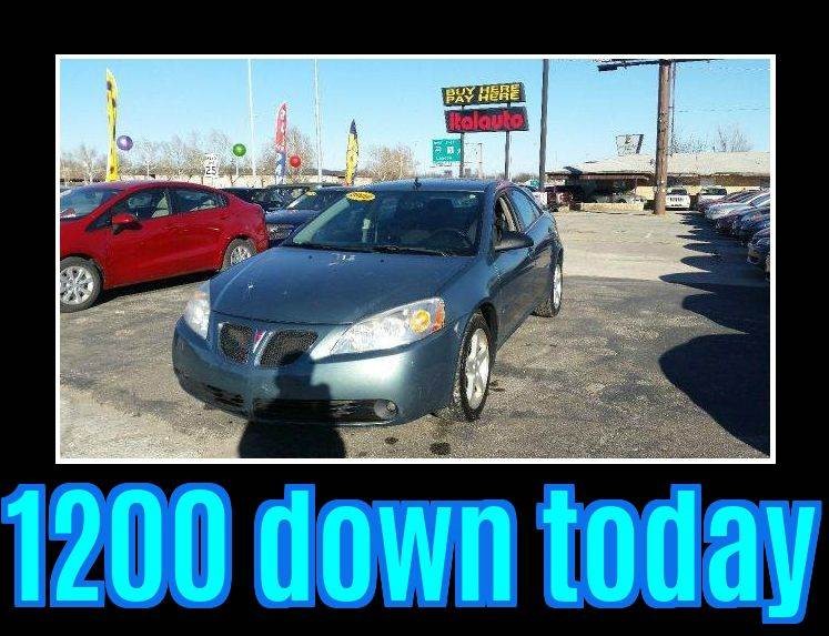 2009 Pontiac G6 GT 4dr Sedan w/1SA