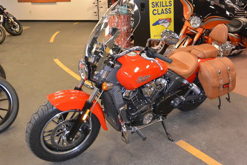 2016 Indian Scout Wildfire Red