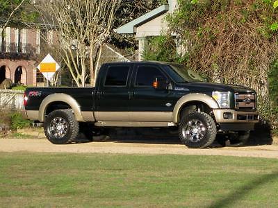 2012 Ford F-250 KING RANCH CREW CAB SHORT BED ( KING RANCH ) LIFTED! 1 OWNER... NAVIGATION. SUNROOF. CAMERA