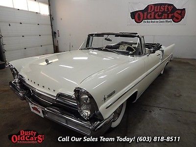 1957 Lincoln Premiere Convert Excel Cond 368V8 All Original 36k Show Ready 1957 White Excel Cond 368V8 All Original 36k Show Ready!