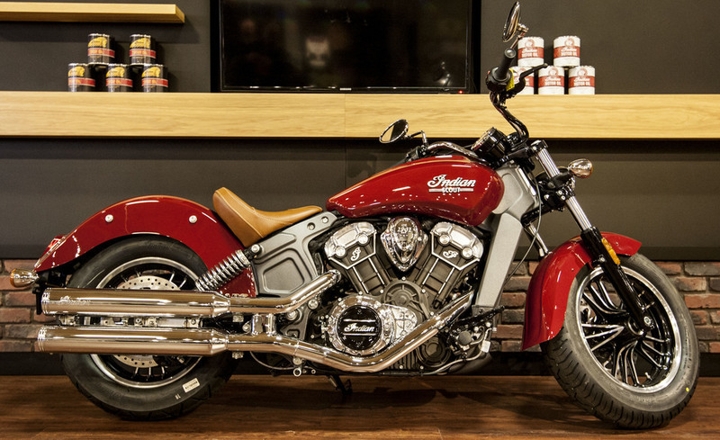 2016 Indian Scout ABS Indian Red