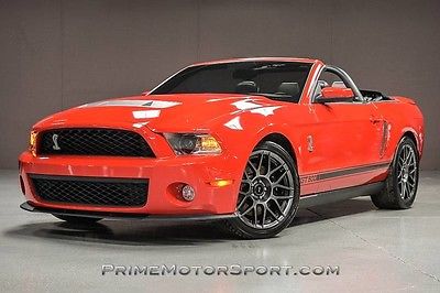 2011 Ford Mustang Shelby GT500 Convertible 2-Door 2011 FORD MUSTANG GT500 CONVERTIBLE SHAKER 1000 PERFORMANCE PKG FLOWMASTER CLEAN