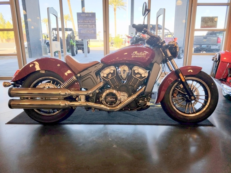 2016 Indian Scout ABS Indian Red