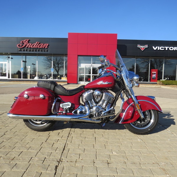 2016 Indian Springfield Indian Motorcycle Red