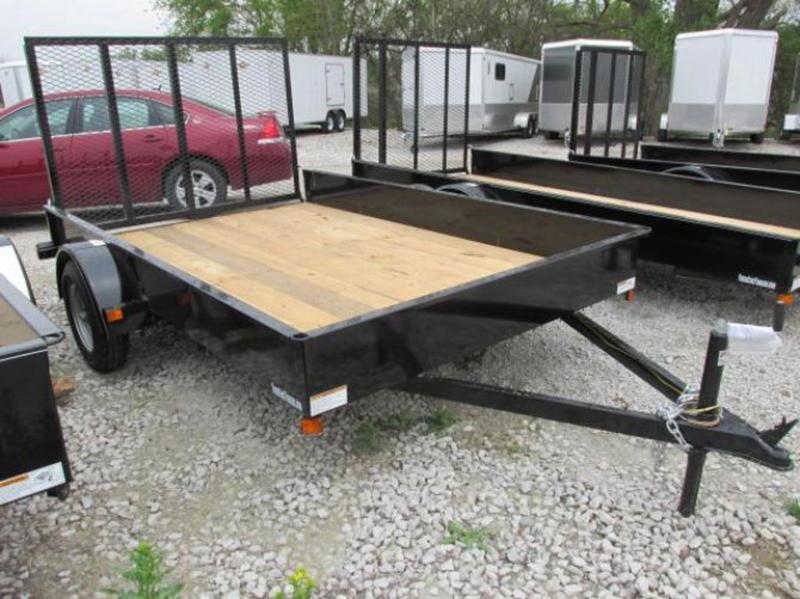 2016 Finish Line Trailers Economy Solid Side 76x10