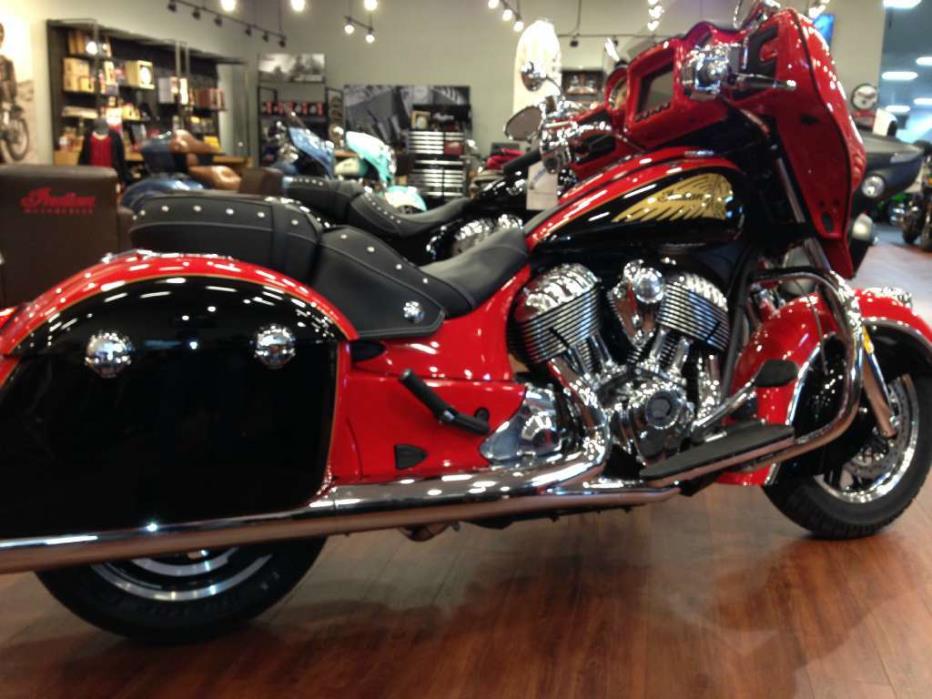 2017 Indian Chieftain Wildfire Red / Thunder Black
