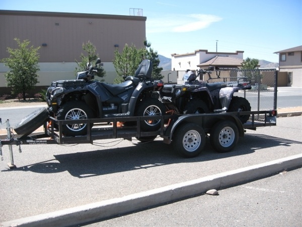 2006 Polaris GRAVELY 5X16 ATV TRAILER