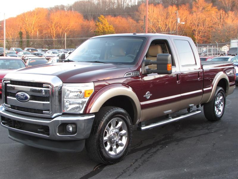 2011 Ford F250 Crew Lariat Powerstroke 4x4 Text Offers 865-250-8927