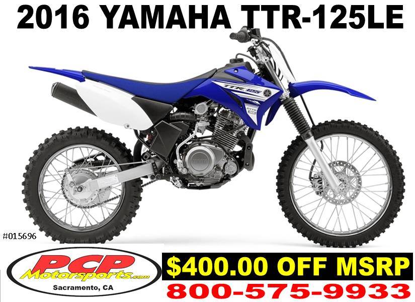 2016  Yamaha  TT-R125LE