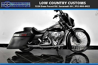 Harley-Davidson Street Glide  custom bagger 26 30 stretched flat paint touring cheap