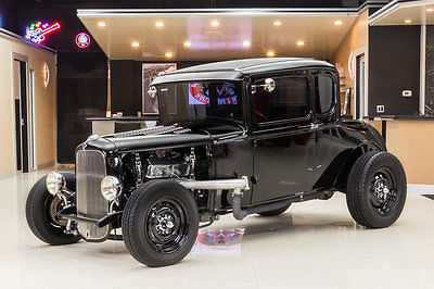 1930 Ford Model A  All Steel, Custom Coupe! Ford 331ci Stroker V8, C4 Automatic, Disc, Documented!