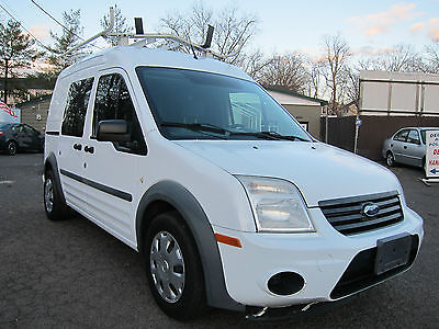 2010 Ford Transit Connect XL Mini Cargo Van 4-Door FORD TRANSIT CONNECT 2010 REPAIRABLE SALVAGE REAR DAMAGE ROOF RACK SHELVING