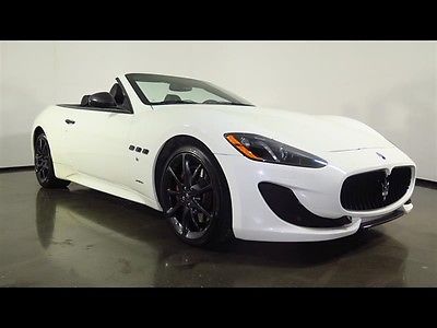 2013 Maserati Gran Turismo Convertible Sport 2013 Maserati GranTurismo Convertible Sport Ferrari V8