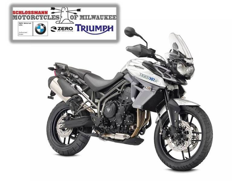 2017 Triumph Tiger 800 XRX Crystal White