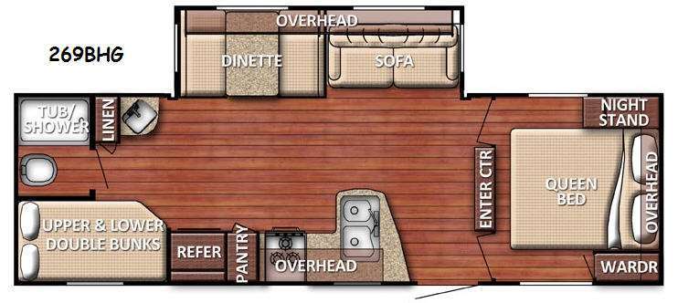 2017 Gulf Stream Rv Conquest 269BHG SE