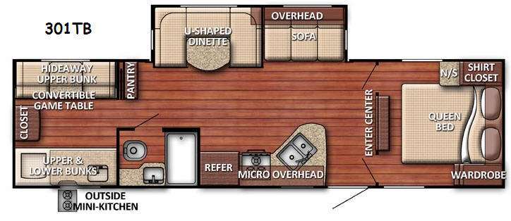 2017 Gulf Stream Rv Conquest 301TB