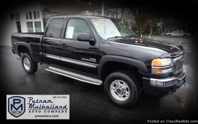 2003 GMC Sierra 2500HD SLT 4x4 Diesel Truck